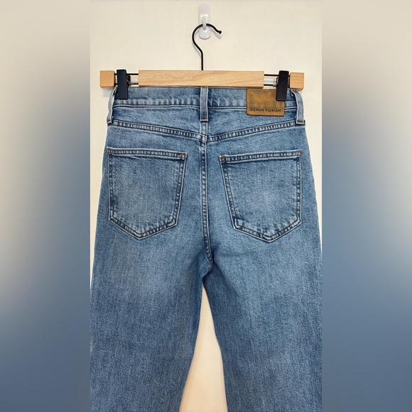 Denim Forum The Arlo Hi-rise Straight Jean , sz 25 - Picture 9 of 16